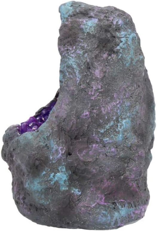 Amethyst Crystal Cavern 10cm Light Purple, Resin